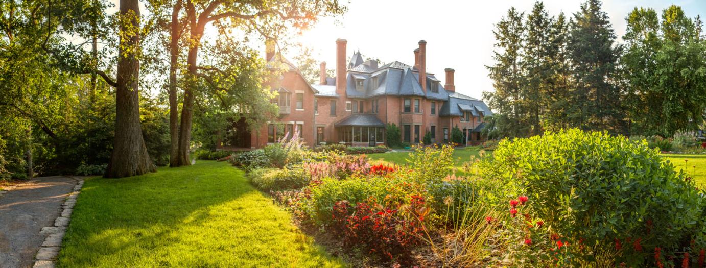 property and gardens surrounding the A.D. White House