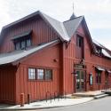 Entrance to the Big Red Barn