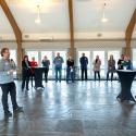 Presentation and dining space at Moakley House